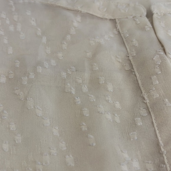 American Eagle Outfitters Sleeveless Embroidered Sheer Design Top - Picture 3 of 6